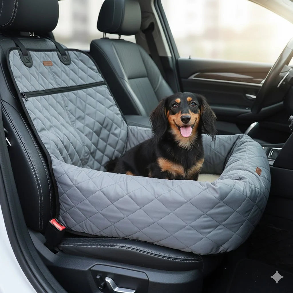 New Multifunctional Pet Car Bed with Thick Cushion