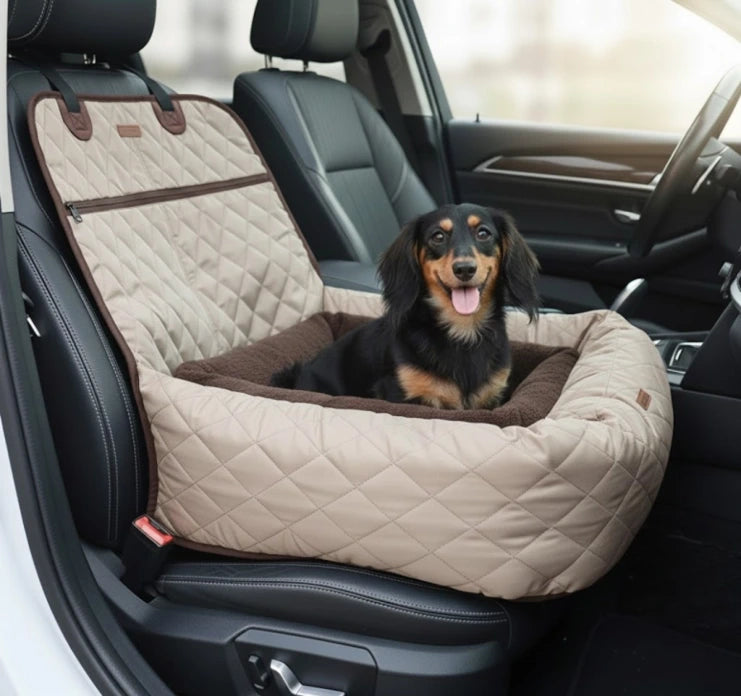 New Multifunctional Pet Car Bed with Thick Cushion